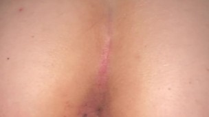 Slutty step-sis cream pussy