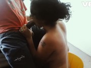 CHEATING BIG BLACK DICK BLOW JOB SWALLOW CUM FACIAL DEEP THROAT CAUGHT 9/16