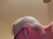 Wife loves her Daddy, deep kissing, spit, gag🔥