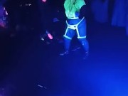 Sexy bbw goddess spins poi in hot outfit 15/16