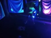 Sexy bbw goddess spins poi in hot outfit 2/16