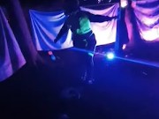 Sexy bbw goddess spins poi in hot outfit 5/16