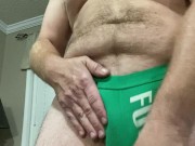Big Bulge, Cock, and Cum Shot for Horny Cougar Cunts. I Love You Whores. 3/16