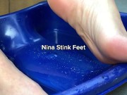 Pedicure in my Stinky Feet! Lick my Feet. 12/16