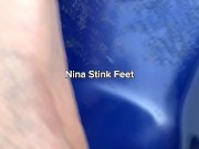 Pedicure in my Stinky Feet! Lick my Feet. 14/16