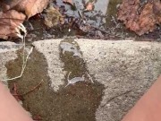 Piss on the steps outside 12/16