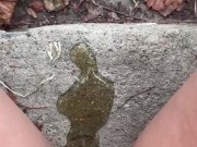 Piss on the steps outside 4/16