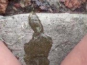 Piss on the steps outside 5/16