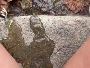 Piss on the steps outside 7/16