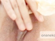 【変態OL】ローションガーゼでクリコキ　日本人/素人/個人撮影/無修正/オナニー 5/16