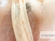 【変態OL】ローションガーゼでクリコキ　日本人/素人/個人撮影/無修正/オナニー 6/16