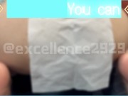 【FART】Experience the wind pressure of your fart 1/16