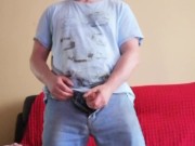 LongJohn0Hara fucking a trigger lady fleshlight and cumming 4/16