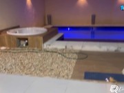 Empregada safada deu mole pro patrão que fodeu ela na cozinha mesmo ( part 2) 16/16