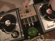 Spit roasted coed teen whore gets her pussy drilled 2/16