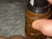 Creaming All Over BBC Dildo Playing With My Pretty Pink Pussy 16/16