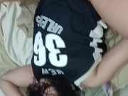 missionary making my pussy have some multiple orgasms, until he ejaculates on top of my pussy🍑🍆🥛