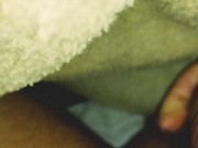 Aquecendo a piroca debaixo do cobertor neste frio abaixo de negativo 14/16