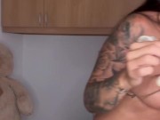 Playing With A Condom💦 After SEX😏 4/16