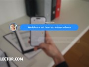 POV - Secretary Hot Babe Alyssa Bounty 1/16