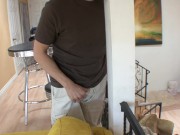 Stacey Saran loves taking cocks up her pussy, but the man on level four has a dick like no other. 1/16