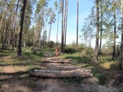 Nude jogging on the motocross track 3/16