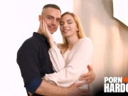 Tattooed Blonde Lissa Bon Tempts Photographer Into DP Threesome With Her Boyfriend 1/16