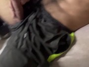 Hairy man with thick rod needs help to cum