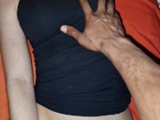 Hermanastra queria un video para TikTok pero termine follando su coño virgen apretado y mojado por p 2/16