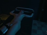 Bound orgasm - Dyanna - Marcus - On the bed at night - Hitachi - Bondage 14/16