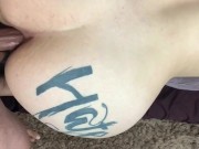 Fucking the naughty stepdaughter's ass 3/16