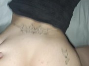 Compartiendo la cama con mi hermanastra en las vacaciones 9/16