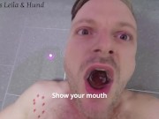 Do you dream of Mistress pissing in your mouth? My good boy loves it and always plays with my pee 6/16