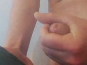 Irish Daddy Jerking Off With And Cumming On His Good Girls G String 15/16