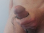 Irish Daddy Jerking Off With And Cumming On His Good Girls G String 6/16