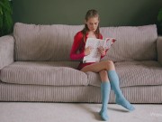 WOWGIRLS Horny Hungarian model Tiffany Tatum playing with her pussy in this hot solo video 1/16