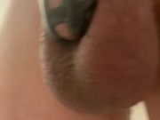 Bursting out of my chastity cage 6/16