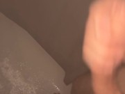 Edged Until I Shot a Fat Load of Cum Every Where From my Big Fat Juicy Dick (Young Hot Guy With Abs)