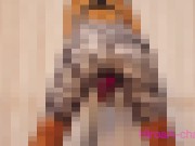 柄の競泳水着♡バックで大量潮吹きししちゃった///// 10/16