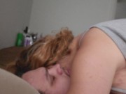 Nikki sucks and cums