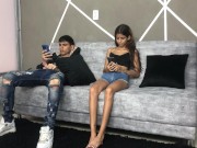 aliany fucks a stranger in the dentistry waiting room - TUflacasex 4/16