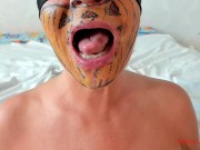 Pumpkin is much better with sperm blowjob big cock . 15/16