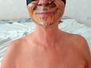 Pumpkin is much better with sperm blowjob big cock . 16/16