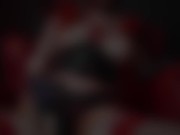 Arlecchino is ready to peg you! Cosplay FEMDOM hot video 13/16