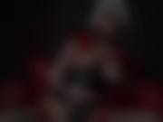 Arlecchino is ready to peg you! Cosplay FEMDOM hot video 16/16