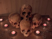 Kinky and gothic lesbian sex in a truly horror scenario - DOLLSCULT 1/16