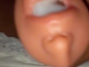 I just inserted my dick into toy vagina and I got an unbearable loud orgasm 16/16