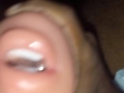 I just inserted my dick into toy vagina and I got an unbearable loud orgasm 3/16