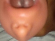 I just inserted my dick into toy vagina and I got an unbearable loud orgasm 5/16