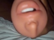 I just inserted my dick into toy vagina and I got an unbearable loud orgasm 6/16